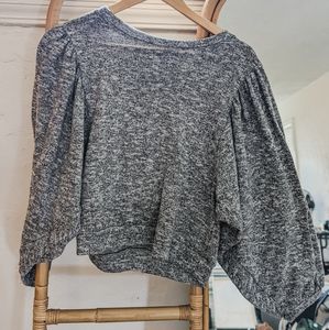 Gray Blouse Lulu's